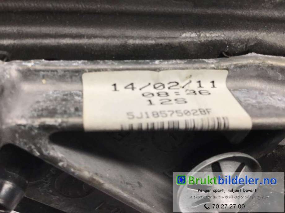 Speil høyre til Škoda Fabia 2010-2014 (Type II, Fase 2)  (SKODA|5J1857502BF|)