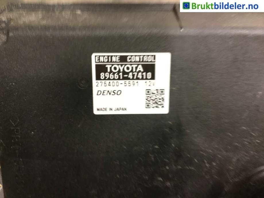 Styreenhet motor til Toyota Prius 2009-2016 (Type III) (COMBI) (COMBI) (TOYOTA|89661-47410|275400-5591|)