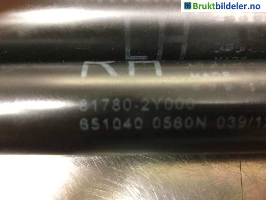 Baklukedemper til Hyundai Ix35 2010-2015  (HYUNDAI|81780-2Y000|)