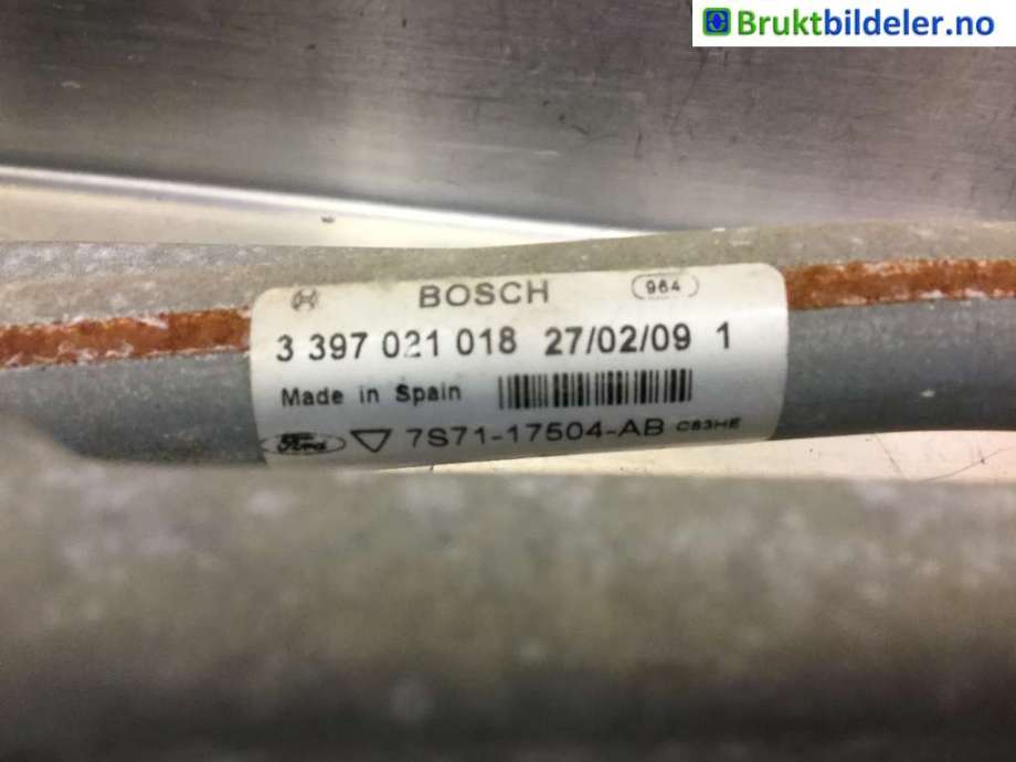 Viskeroverføring til Ford Mondeo 2007-2010 (Type IV, Fase 1) (FORD|7S71-17504 AB|3 397 021 018|7S71-17K484-AB)