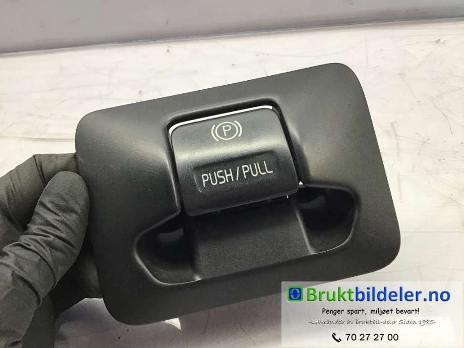 Bryter elektrisk håndbrekk/parkbrems til Volvo S80, 2006-2013 (Type II, Fase 1)  (VOLVO|30773539)
