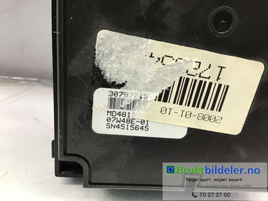 Multimedia display (MCU - Media Controller Unit) til Volvo S80 2006-2013 (Type II, Fase 1)  (VOLVO|36001867||30797715)