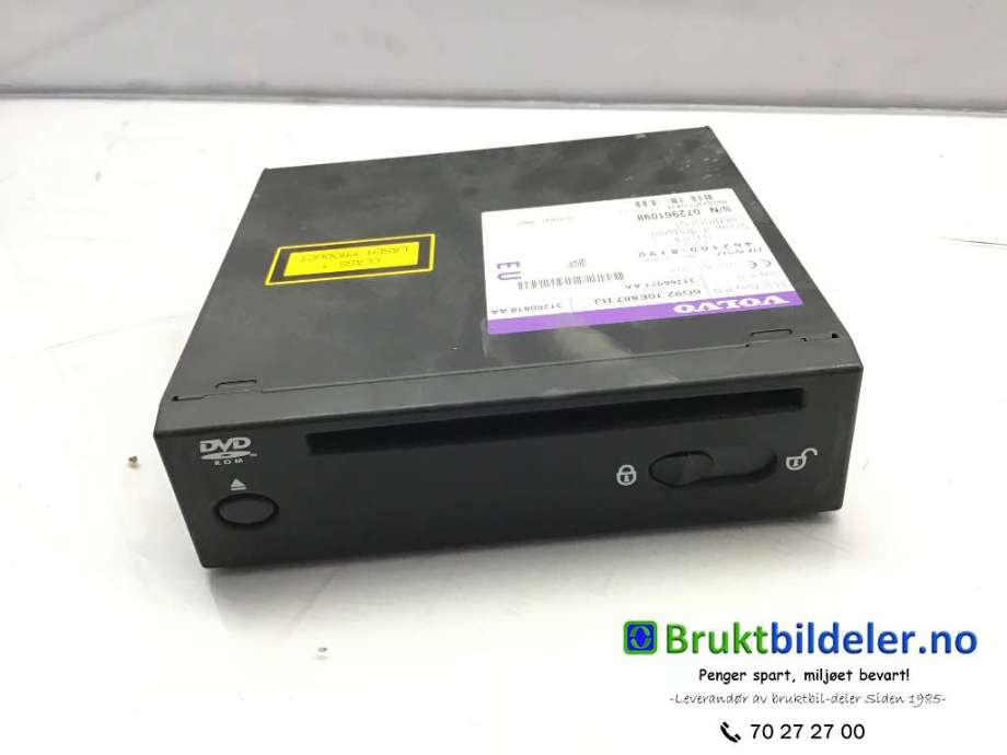 Bilstereo navigasjon til Volvo S80, 2006-2013 (Type II, Fase 1)  (VOLVO|31260818)