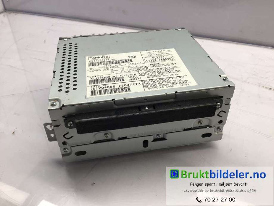 Bilstereo til Volvo S80, 2006-2013 (Type II, Fase 1)  (VOLVO|31260540)