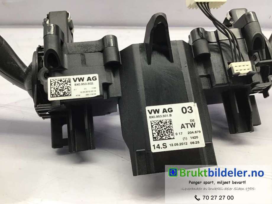 Bryter combi til Audi A1 2010-2014 (Type I, Fase 1)  (AUDI|8X0 953 501 B|)