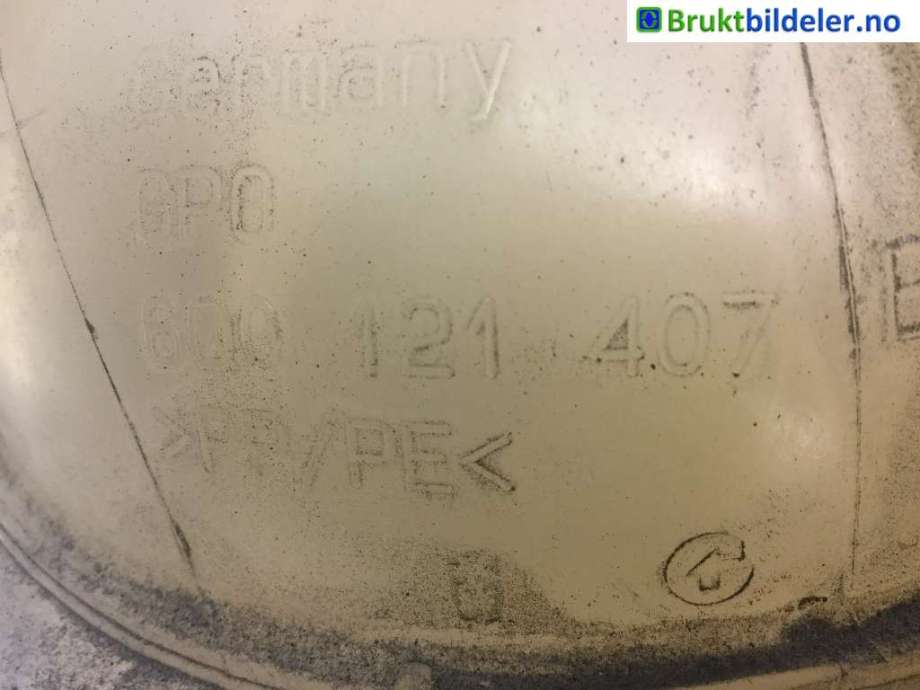 Ekspansjonstank til Audi A1 2010-2014 (Type I, Fase 1)  (AUDI||6Q0 121 407 B)