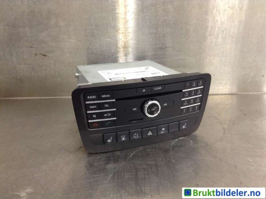 Bilstereo til Mercedes B-Klasse, 2011-2018 (W246) (W246) (MERCEDES|A 246 900 74 18)