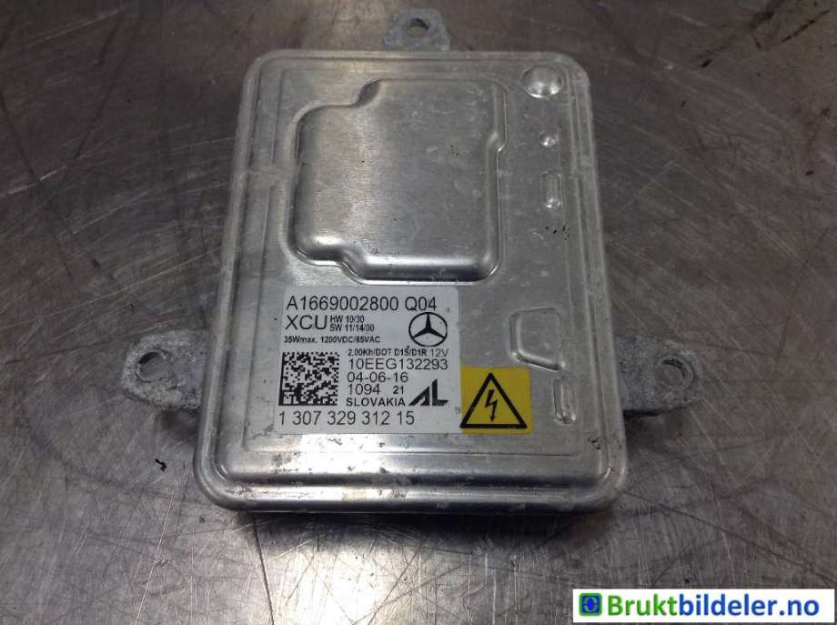 Styreenhet xenon/ballast til Mercedes B-Klasse 2011-2018 (W246) (W246) (MERCEDES|A 166 900 28 00|1 307 329 312 15|)