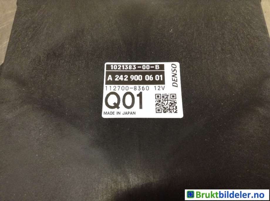Styreenhet elektrisk parkbrems (EPB - Electric Parking Brake) til Mercedes B-Klasse 2011-2018 (W246) (W246) (MERCEDES|A 242 900 06 01|112700-8360|1021383-00-B)