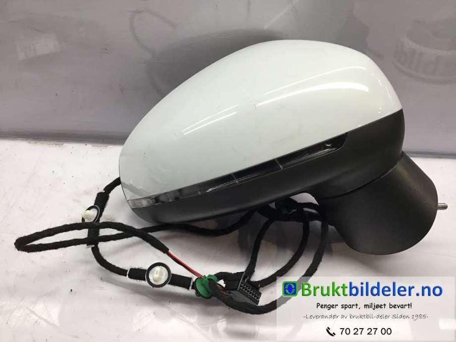 Speil høyre til Audi A1 2010-2014 (Type I, Fase 1)  (AUDI|8X1 857 410 K|)