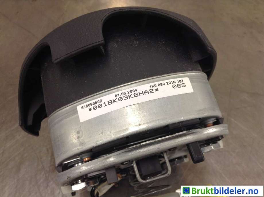 Airbag rattpute til VW Golf V, Combi 2003-2008  (VOLKSWAGEN|1K0 880 201 N|)