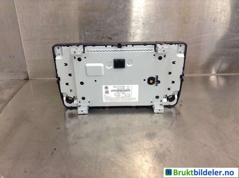 Instrument kjørecomputer til VW e-Golf 2014-2017 (Fase 1)  (VOLKSWAGEN|5G0 919 606|)