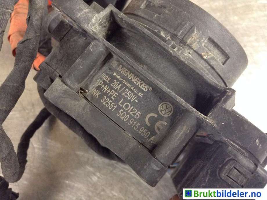 Batterilader (OBC - On Board Charger) til VW e-Golf 2014-2017 (Fase 1)  (VOLKSWAGEN|5Q0 915 950 A|)