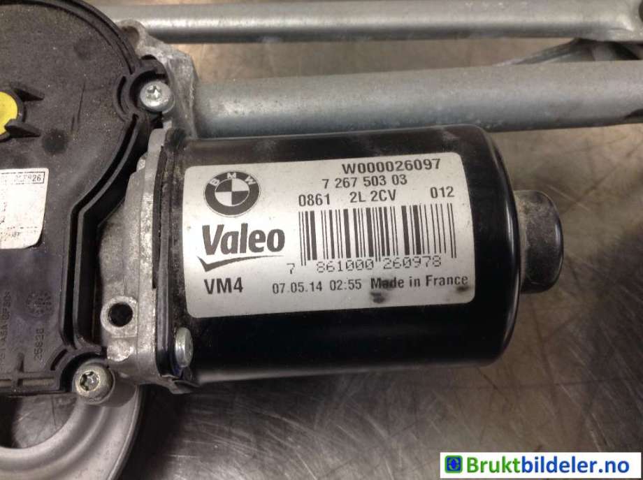 Viskermotor frontrute til BMW 3-Serie 2012-2018 (F30/F31/F34) (F30/F31/F34) (BMW|7 267 503 03|W000026097|)