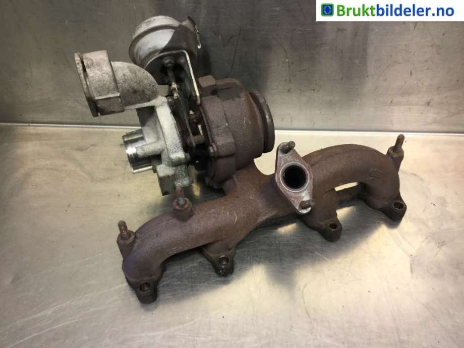 Turbo til VW Touran, 2007-2010 (Type I, Fase 2)  (VOLKSWAGEN|038 253 014 F)