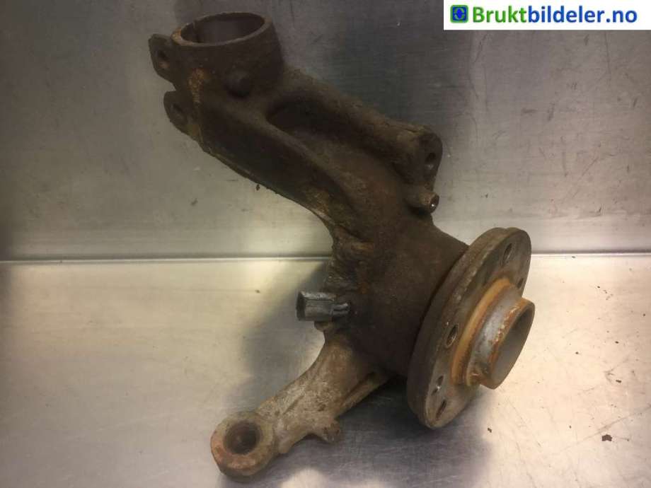 Hjulspindel høyre foran til VW Transporter / Caravelle, 2003-2009 (Fase 1) (T5) (T5) (VOLKSWAGEN|7H0 407 258 G)