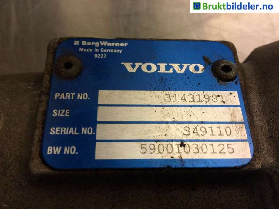 Diverse deler til Volvo V90 / V90 CC / S90 2016-->> (VOLVO|31431981|349110|)