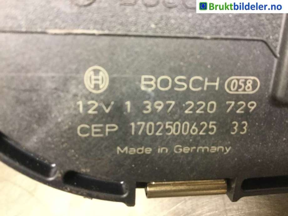 Viskermotor frontrute til Mercedes C-Klasse 2014-2018 (Fase 1) (W205) (W205) (MERCEDES||1 397 220 729)