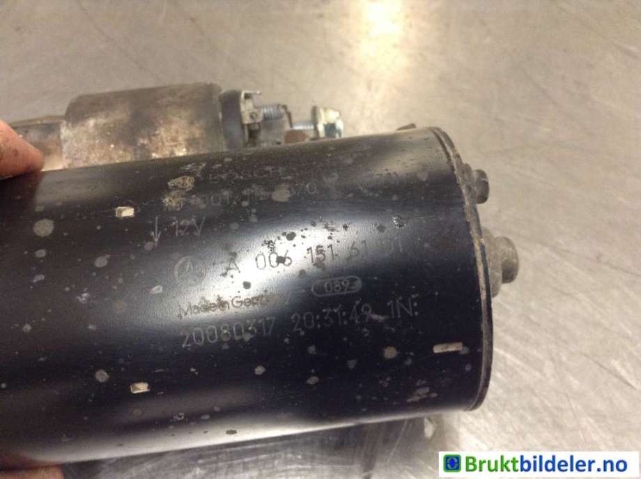 Starter diesel til Mercedes CLS 2004-2010 (C219) (C219) (MERCEDES|A 006 151 61 01|0 001 115 070|)