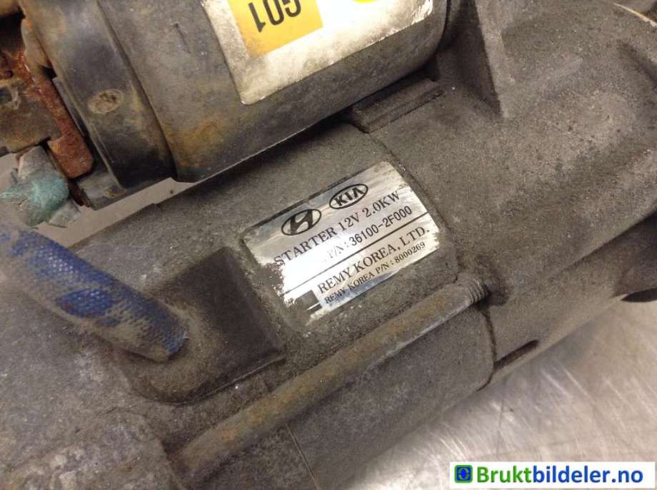 Starter diesel til Hyundai Ix35 2010-2015 (HYUNDAI|36100-2F000|8000269|)