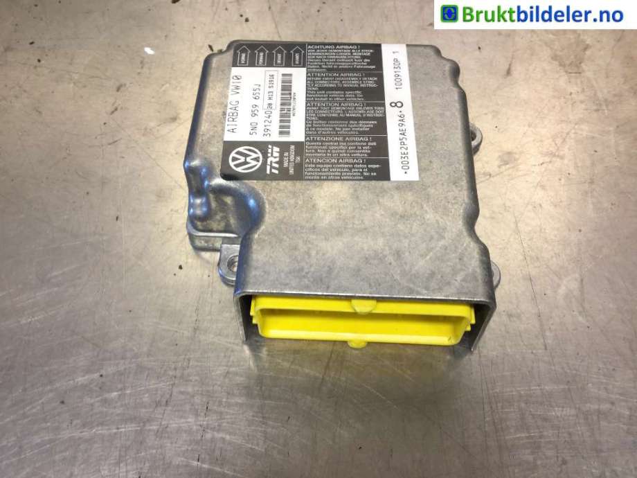 Airbag elektronikk til VW Tiguan, 2007-2011 (Type I, Fase 1)  (VOLKSWAGEN|5N0 959 655 J)