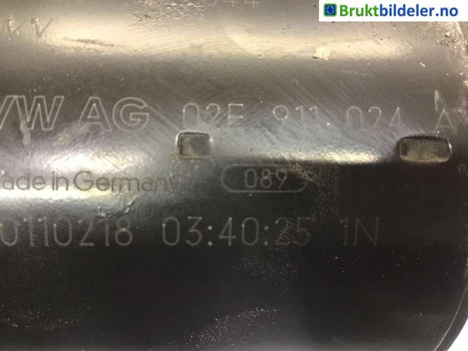 Starter diesel til Škoda Yeti 2009-2013 (Fase 1)  (SKODA|02E 911 024 A|0 001 123 044|)
