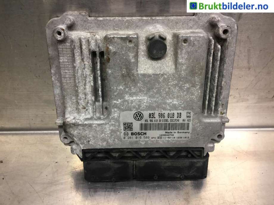 Styreenhet motor til Škoda Yeti, 2009-2013 (Fase 1)  (SKODA|03L 906 018 DB)