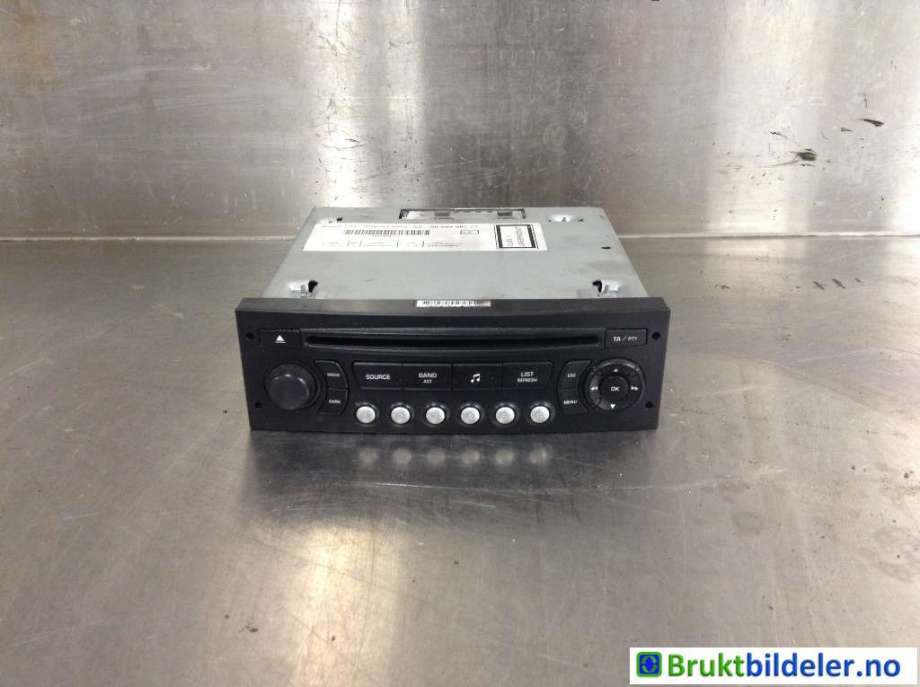 Bilstereo til Peugeot Partner, 2008-2015 (Type II, Fase 1)  (PEUGEOT|96 669 681 77)