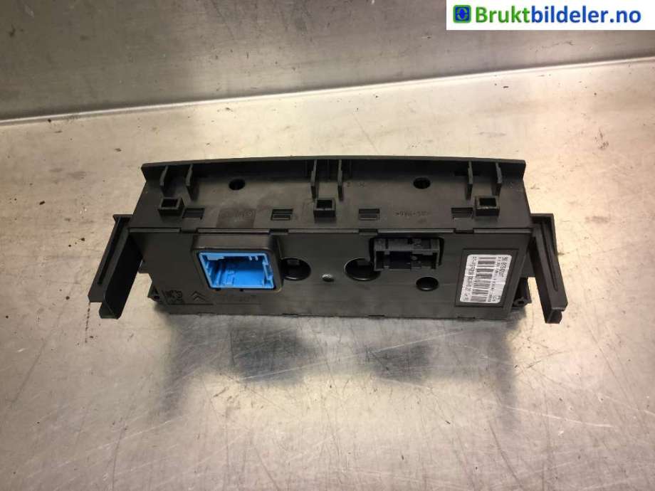 Varmeapparat betjening til Peugeot 207 2006-2012 (PEUGEOT|96 875 826 XT|)