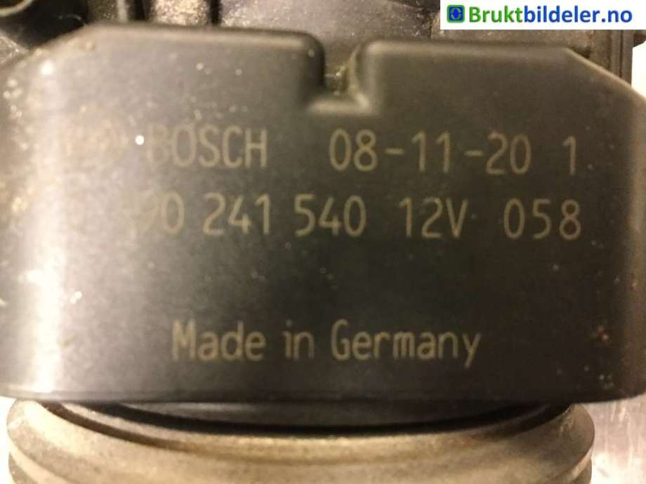 Viskermotor frontrute til Peugeot 207 2006-2012  (PEUGEOT||0 390 241 540)