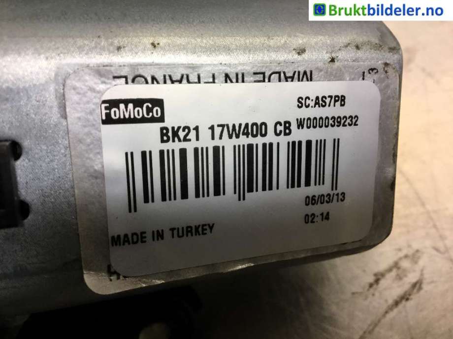 Viskermotor bakrute til Ford Transit Custom 2013-2023 (Type I)  (FORD||W000039232)