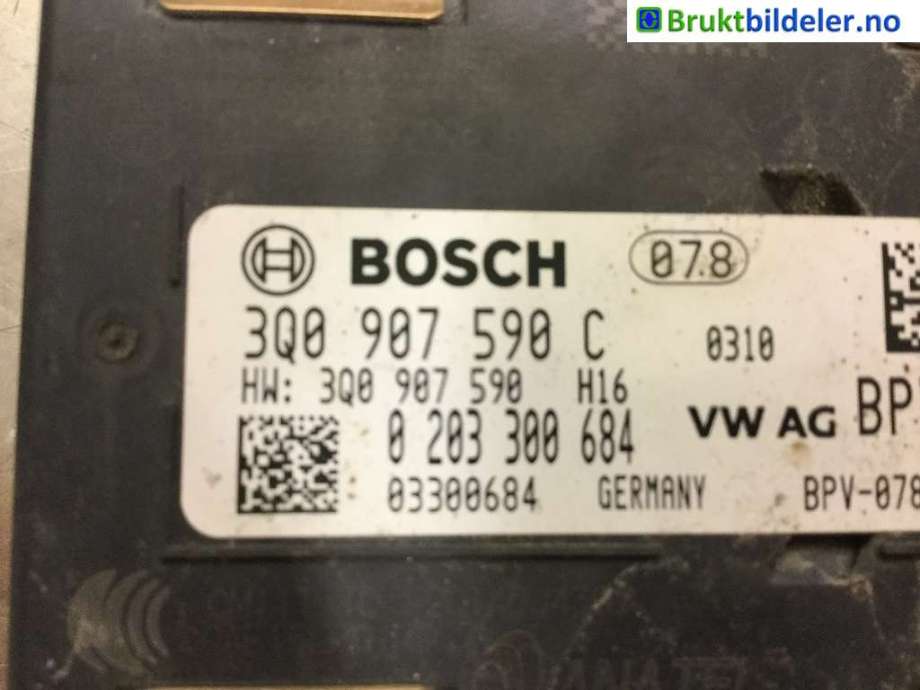 Sensor diverse til VW Passat 2015-2019 (Fase 1) (B8) (B8) (VOLKSWAGEN|3Q0 907 590 C|)