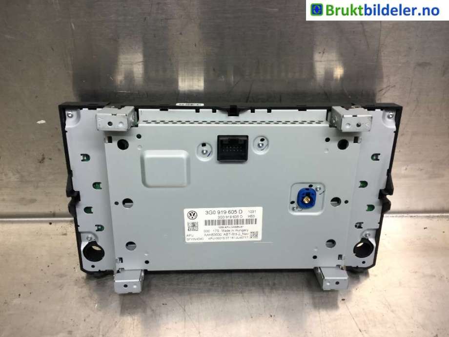 Instrument kjørecomputer til VW Passat 2015-2019 (Fase 1) (B8) (B8) (VOLKSWAGEN|3G0 919 605 D|)
