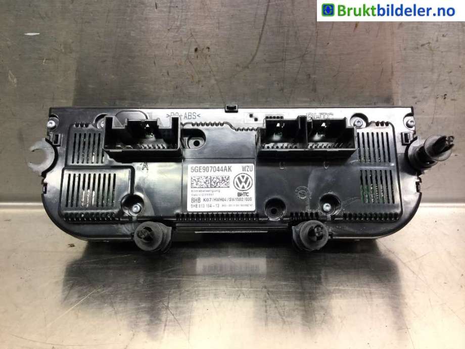 Varmeapparat betjening til VW Passat 2015-2019 (Fase 1) (B8) (B8) (VOLKSWAGEN|5GE 907 044 AK|)
