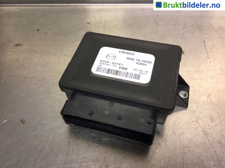 Styreenhet elektrisk parkbrems (EPB - Electric Parking Brake) til Mazda CX-3, 2015-2022  (MAZDA|D24P-43-7E1)