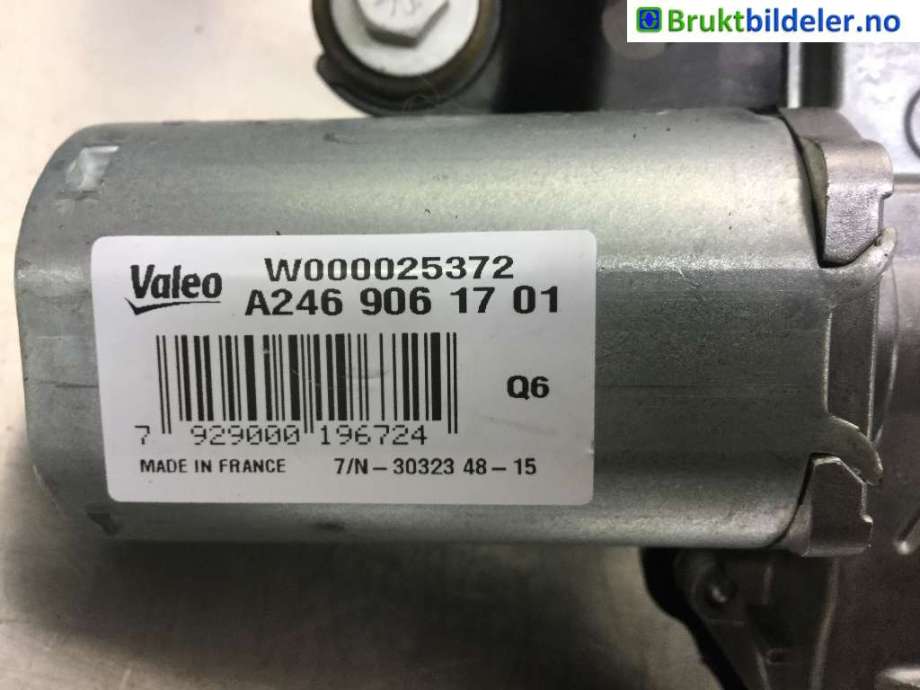 Viskermotor bakrute til Mercedes B-Klasse 2011-2018 (W246) (W246) (MERCEDES|A 246 906 17 01|W000025372|)