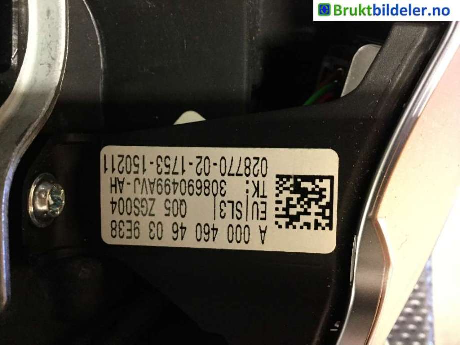 Ratt til Mercedes B-Klasse 2011-2018 (W246) (W246) (MERCEDES|A 000 460 46 03|)