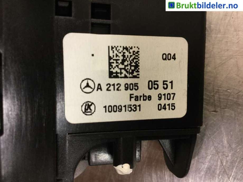 Bryter lys til Mercedes B-Klasse 2011-2018 (W246) (W246) (MERCEDES|A 212 905 05 51|)