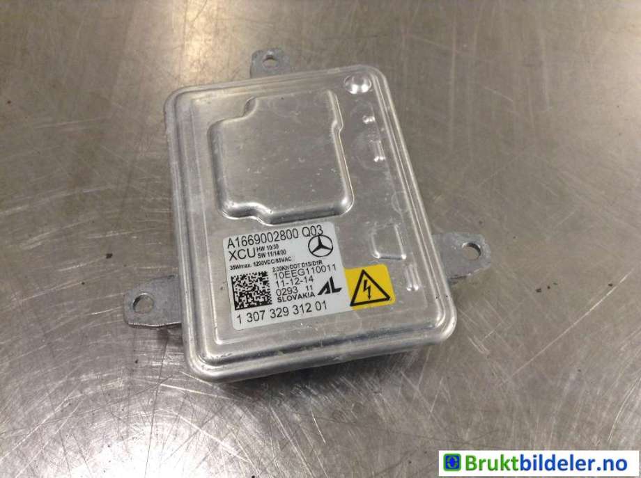 Styreenhet xenon/ballast til Mercedes B-Klasse 2011-2018 (W246) (W246) (MERCEDES|A 166 900 28 00|1 307 329 312 01|)