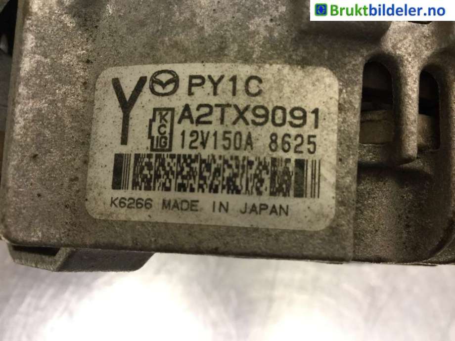 Dynamo til Mazda CX-3 2015-2022 (MAZDA|A2TX9091||PY1C)