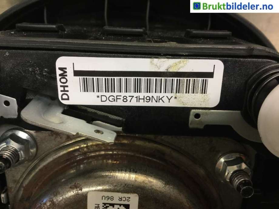 Airbag rattpute til Mazda CX-3 2015-2022  (MAZDA|DGF871H9NKY|)