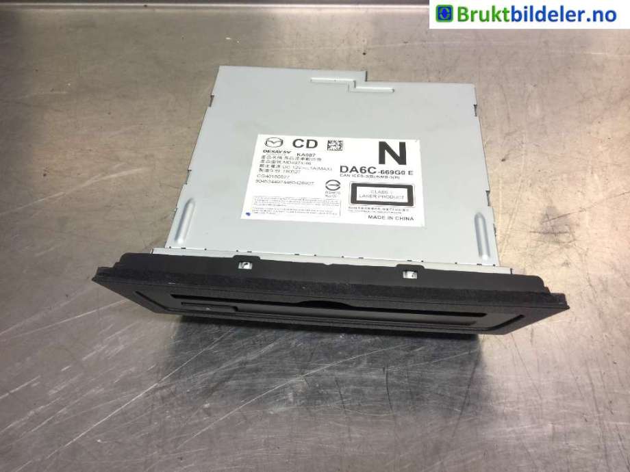 Bilstereo til Mazda CX-3, 2015-2022  (MAZDA|DA6C-66-9G0 E)