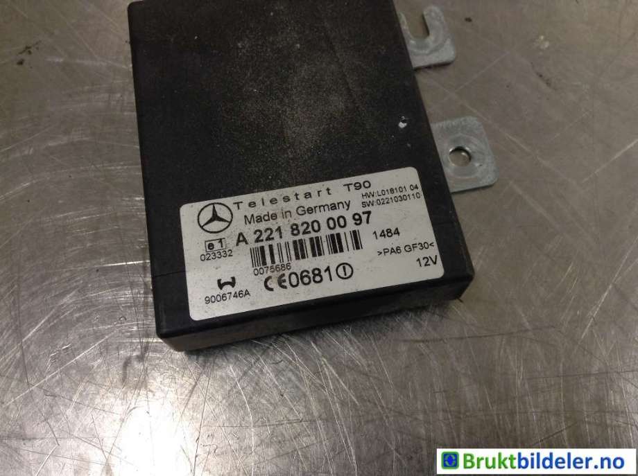 Styreenhet diverse til Mercedes E-Klasse 2002-2006 (Fase 1) (W211) (W211) (MERCEDES|A 221 820 00 97|)