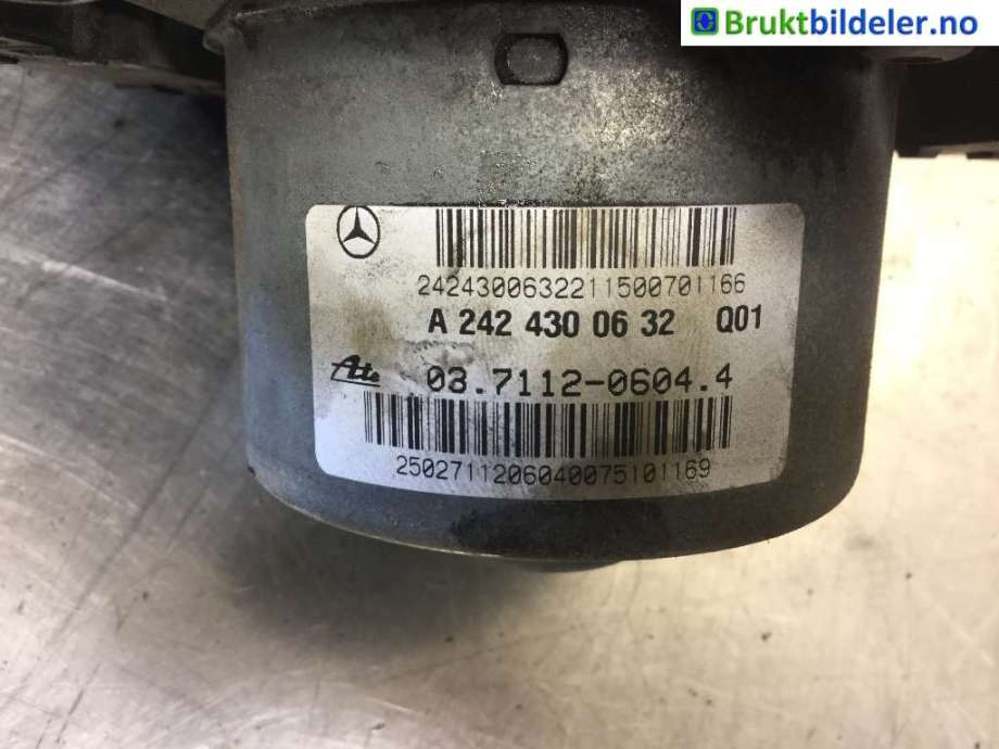 Vakuumpumpe til Mercedes B-Klasse 2011-2018 (W246) (W246) (MERCEDES|A 242 430 06 32|03.7112-0604.4|)