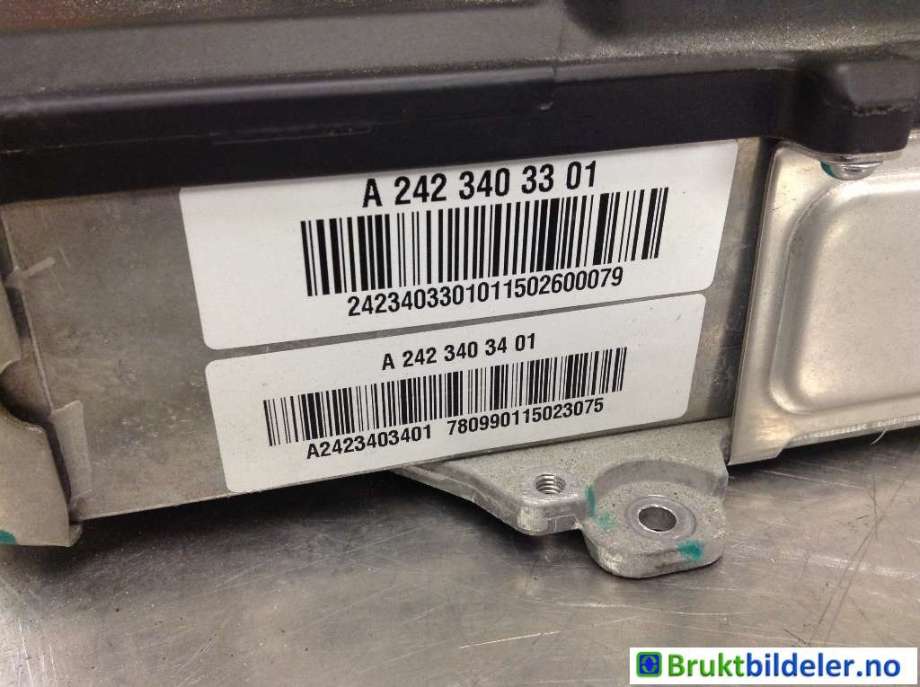Styreenhet diverse til Mercedes B-Klasse 2011-2018 (W246) (W246) (MERCEDES|A 242 340 34 01|1021389-00-G|A 242 340 33 01)