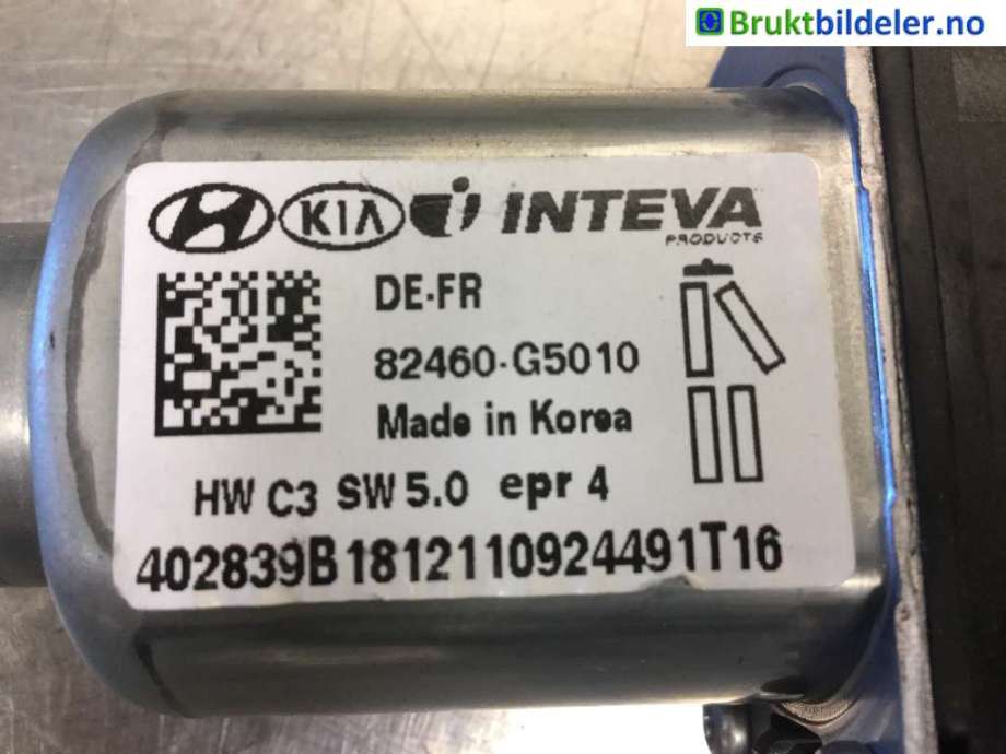 Ruteheis venstre foran til Kia Niro 2016-2021  (KIA|82450-G5010||82450G 5010)