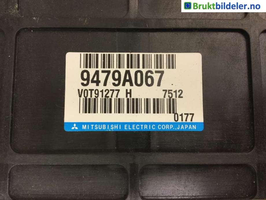 Styreenhet diverse til Mitsubishi Outlander 2015-->> (Type III, Fase 2)  (MITSUBISHI|9479A067|)