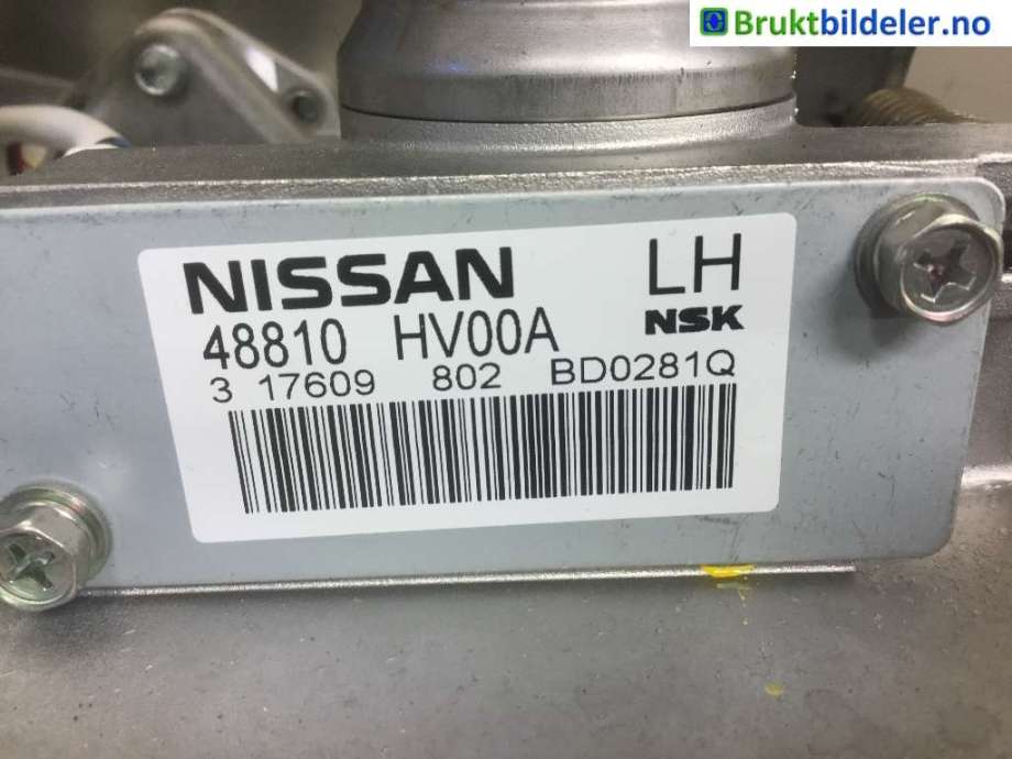 Rattaksel elektrisk servo til Nissan Qashqai 2014-2021 (Type II)  (NISSAN|48810 HV95B||48810-HV00A)
