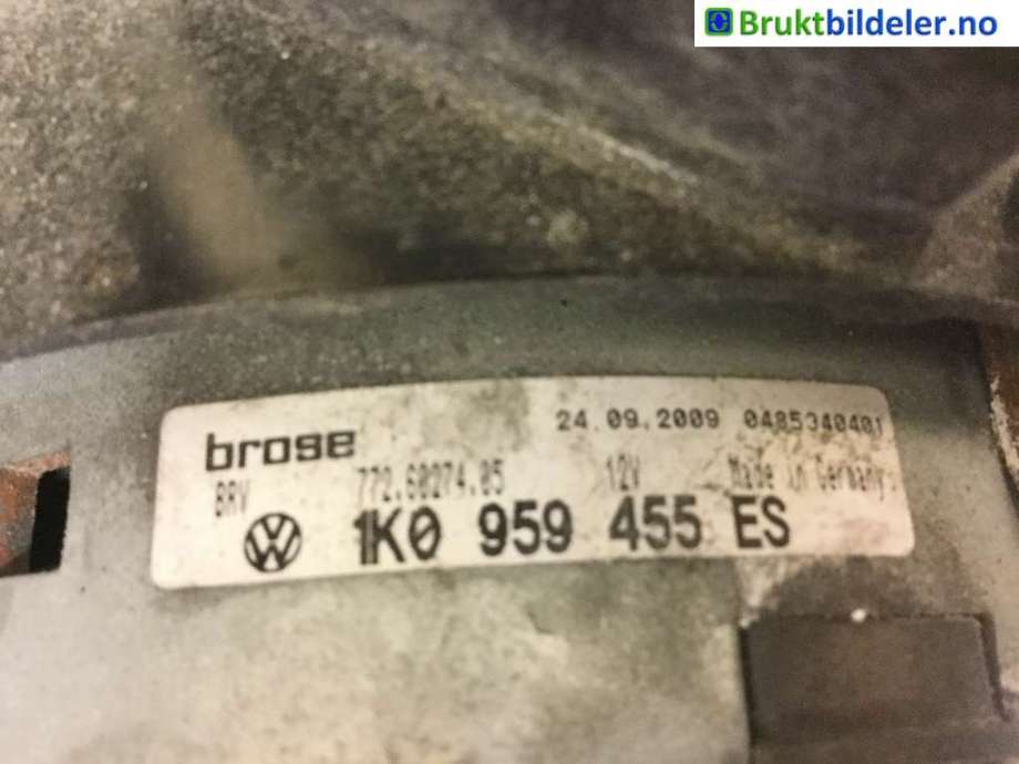Kjølevifte til Audi A3 2009-2012 (Type II, Fase 2)  (AUDI|1K0 959 455 ES|)