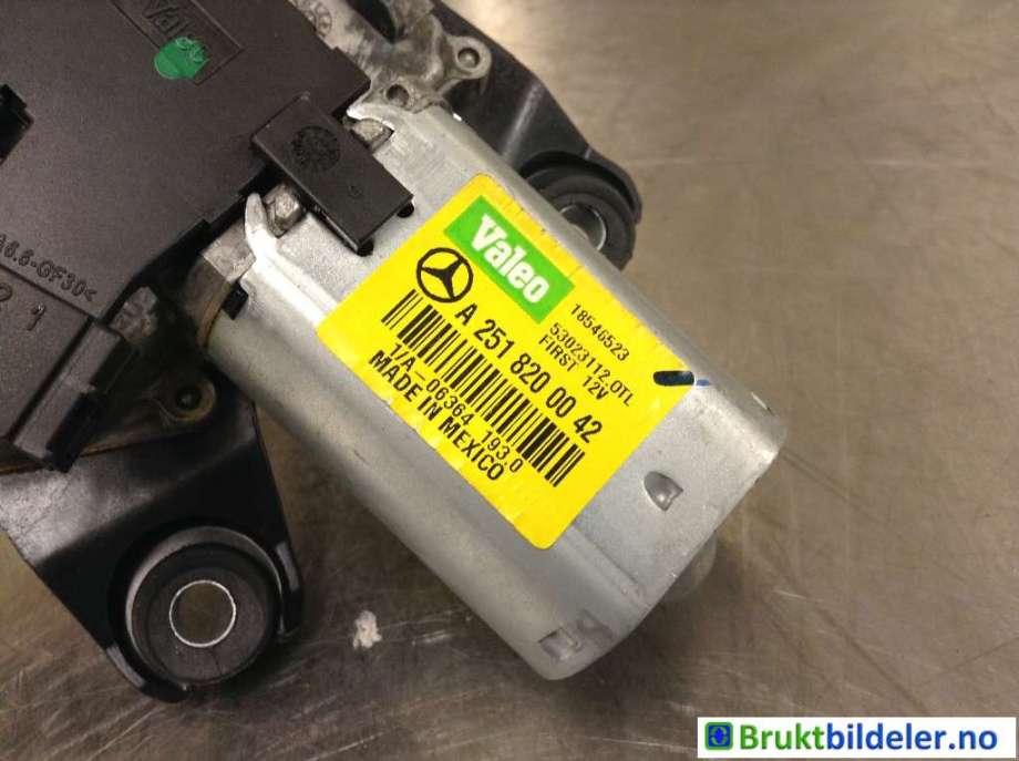 Viskermotor bakrute til Mercedes R-Klasse 2006-2013 (W251) (W251) (MERCEDES|A 251 820 00 42|53023112|)